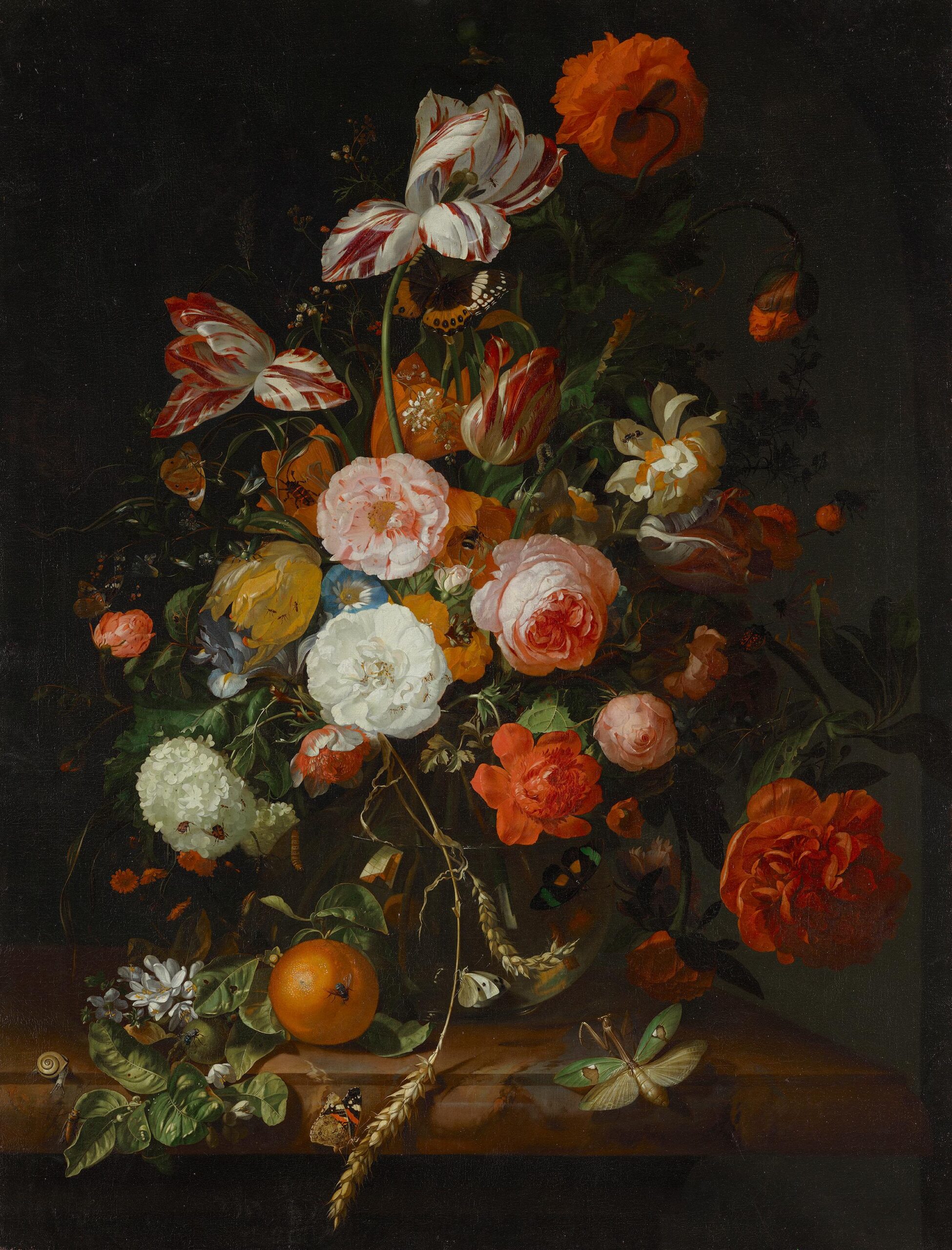 Die Blumen von Rachel Ruysch (1664-1750)